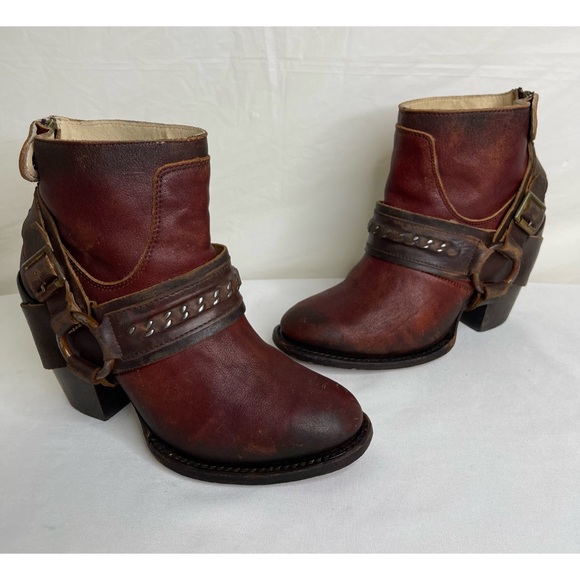Authentic Freebird by Steven El Paso Ankle Boots sz 7 - Picture 1 of 11